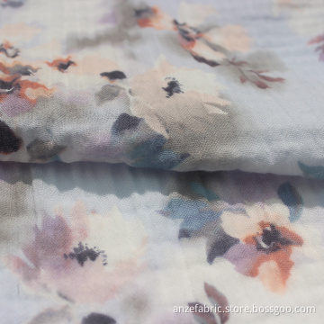 100 Printed Cotton Double LAYER Gauze Fabric